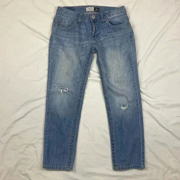 Aeropostale Kylie distressed boyfriend jeans - Picture 1 of 10